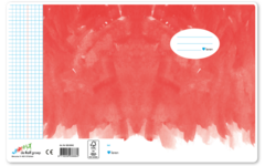Schriften ruit 5×5 mm, aquarel, 16,5 × 21 cm (25 stuks)