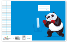 Schriften 6-3, sportende dieren, 16,5 x 21 cm, 80 gr (25 stuks)