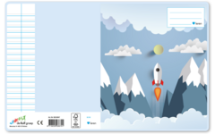 Schriften 6-3-6, raket, 16,5 x 21 cm, 80 gr (25 stuks)
