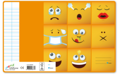 Schriften 6-4-6, emoji, 16,5 x 21 cm, 80 gr