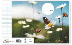 Schriften 7,5-5-7,5, vlinders, 16,5 x 21 cm, 80 gr (25 stuks)