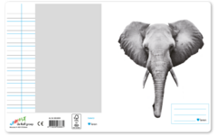 Schriften 7,5-5-7,5, olifant, 16,5 x 21 cm, 80 gr (25 stuks)