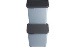 Sorteerbak Sigma blauw/grijs 493 x 388 x 448 mm, 60 liter
