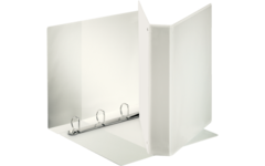 Presentatiemap Esselte 4-rings D-20mm met binnenhoes wit