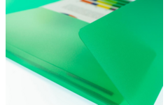 Elastomap A4 PP transparant groen
