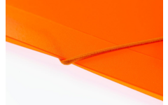 Elastomap A4 PP transparant oranje