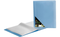 Showalbum ECO blauw 10 insteekhoezen, 50 micron