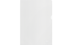 Transparantmap L-model Esselte Recycled PP A4 100µ set van 100 stuks