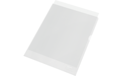 Transparantmap L-model Esselte Recycled PP A4 100µ set van 100 stuks