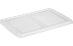 Deksel transparant tbv recycle box 45 liter