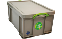 Opbergbox gerecycled grijs 71 x 44 x 31 cm (l x b x h), 64 liter