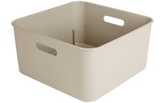 Opbergbox sigma cube 12,5 liter beige