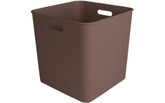Opbergbox sigma cube 25 liter bruin