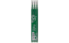 Vulling Pilot Frixion Ball/Click groen, 3 stuks