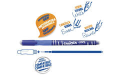 Rollerpen OOPS ergo-grip blauw, 12 stuks