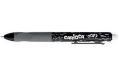 Rollerpen OOPS ergo-grip clic zwart, 12 stuks