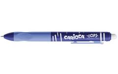 Rollerpen OOPS ergo-grip clic blauw, 12 stuks