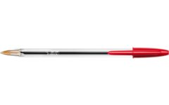 Balpen BIC cristal rood