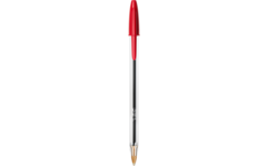 Balpen BIC cristal rood