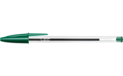 Balpen BIC cristal groen