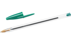Balpen BIC cristal groen