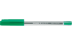 Balpen Schneider tops medium transparant groen