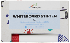 Whiteboardstiften | de Rolf groep | 5 mm rood, 10 stuks