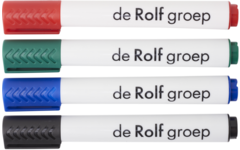 Whiteboardstiften | de Rolf groep | 5 mm assorti, 4 stuks