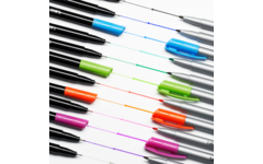 Fineliners BIC Intensity set fijn en medium, 20 + 12 stuks