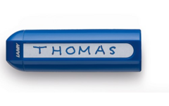 Vulpendop blauw voor Lamy ABC nieuw model, soft grip