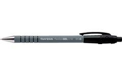 Balpen Papermate GEL zwart 0,7 mm, 12 stuks
