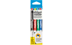 Whiteboardstiften Carioca Finetip assorti, 4 stuks