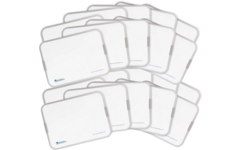 Whiteboard/wisbord magnetisch A4, 10 stuks