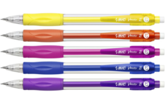 Vulpotlood BIC Velecity 0,7 mm assorti kleuren, 12 stuks