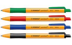 Balpen STABILO pointball medium blauw