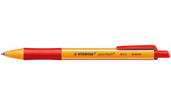 Balpen STABILO pointball medium rood