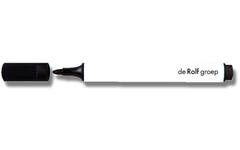Whiteboardmarkers | de Rolf groep | 2 mm driekantig zwart, 24 stuks