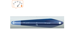 Whiteboardstiften Nobo Liquid Ink ronde punt 3 mm blauw, 10 stuks