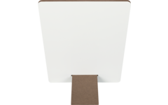 Whiteboard/Wisbord Nobo A4 magnetisch wit per 4st