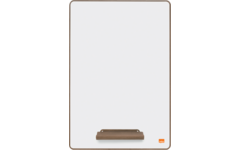Whiteboard/Wisbord Nobo A4 magnetisch wit per 4st