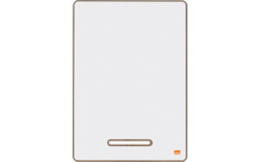 Whiteboard/Wisbord Nobo A4 magnetisch wit per 4st