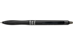Rollerpen Pilot Frixion Ball plus medium zwart, 10 stuks incl. 10 navulling