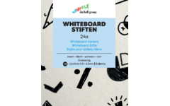 Whiteboardmarkers | de Rolf groep | 2 mm driekantig zwart, 24 stuks
