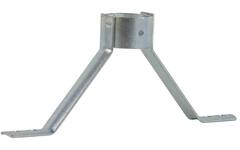 Steelhouder metaal ø 30 mm hoog 75 mm (type B)