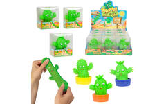 Kneedcactus stretchy met potje assorti