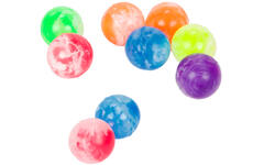 Stuiterballen klein 2,5 cm, 10 stuks