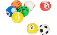 Stuiterballen klein 2,5 cm, 10 stuks