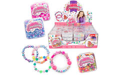 Armbanden maken kralen in doosje assorti