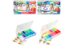 Loom bandjes assorti, 750 stuks incl. toebehoren