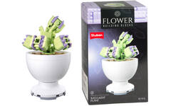 Bouwstenen bloemen in pot assorti